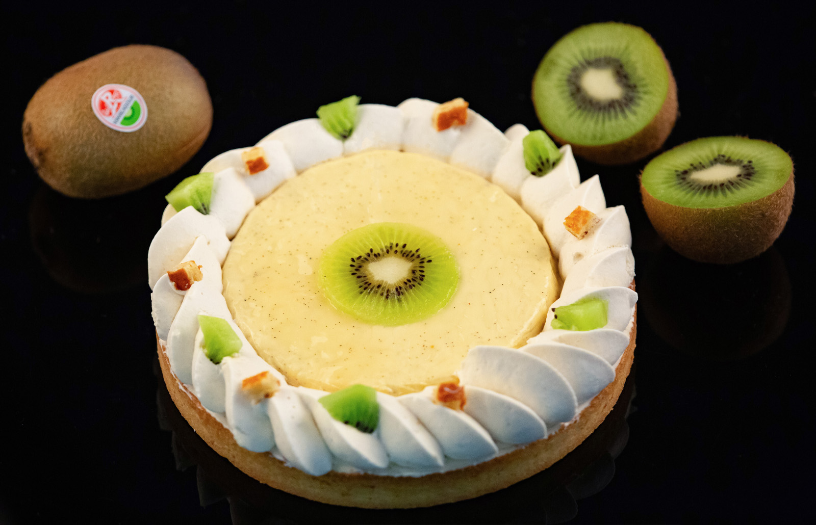 Entremet au Kiwi de l'Adour