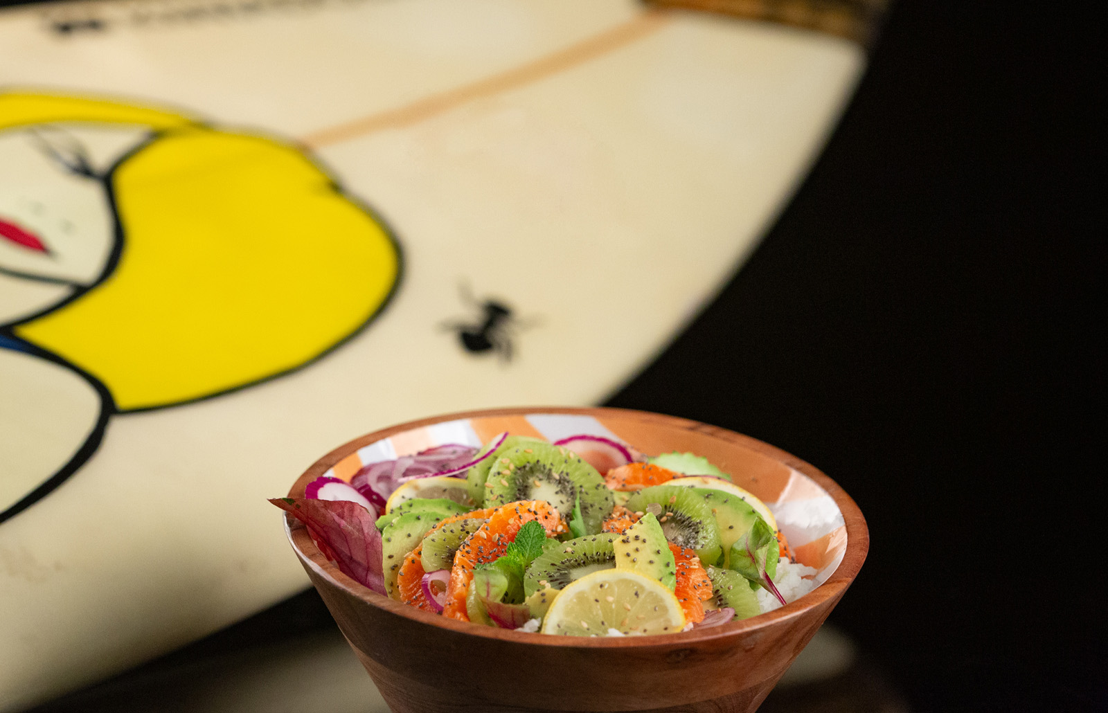 Recette de bol Kiwi de l'Adour Saumon