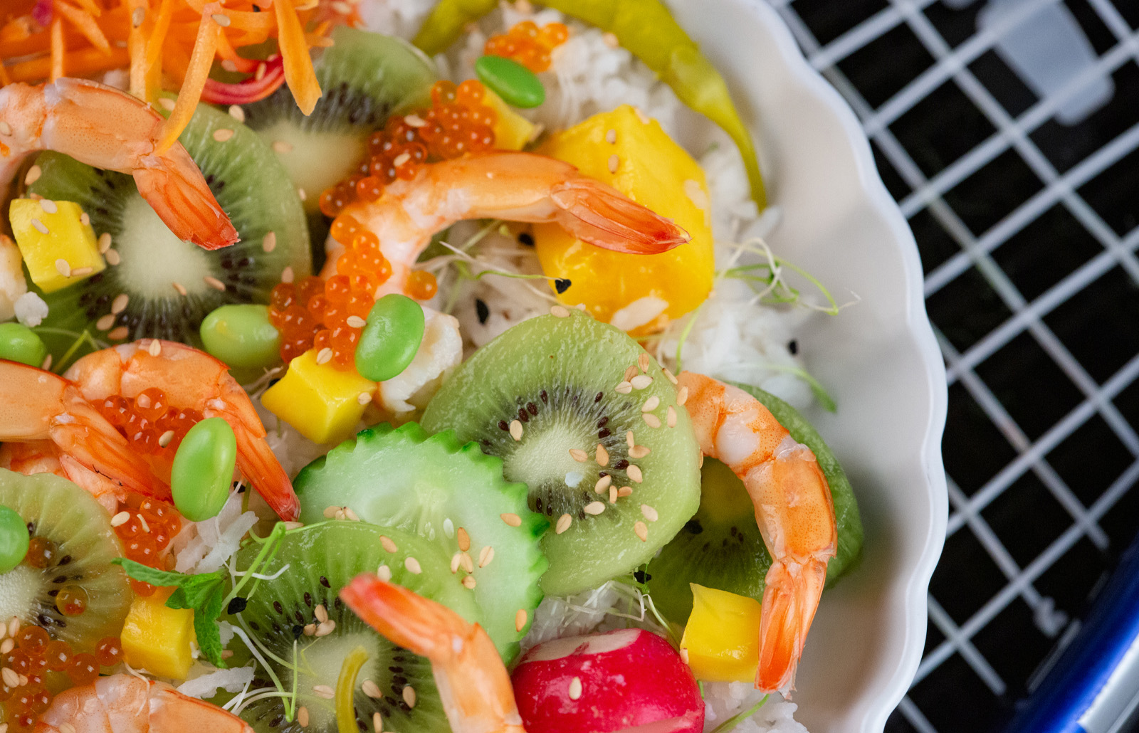 Poke-Bowl au Kiwi de l'Adour